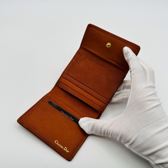 Dior Vintage Leather Wallet - Picture 3 of 9